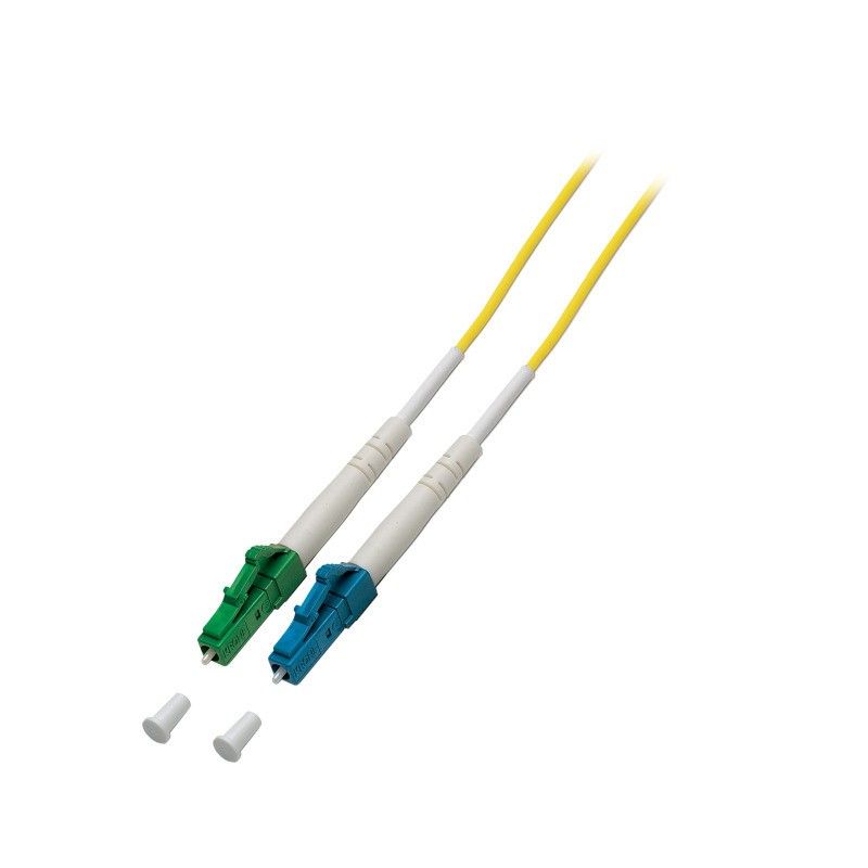 OS2 simplex valokaapeli LC/APC-LC 1m