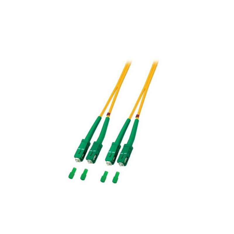 OS2 duplex valokaapeli SC/APC-SC/APC 10m