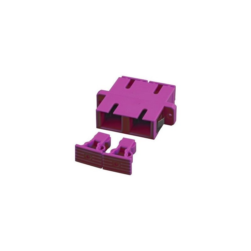 Monimuotoliitäntä SC-SC duplex violetti
