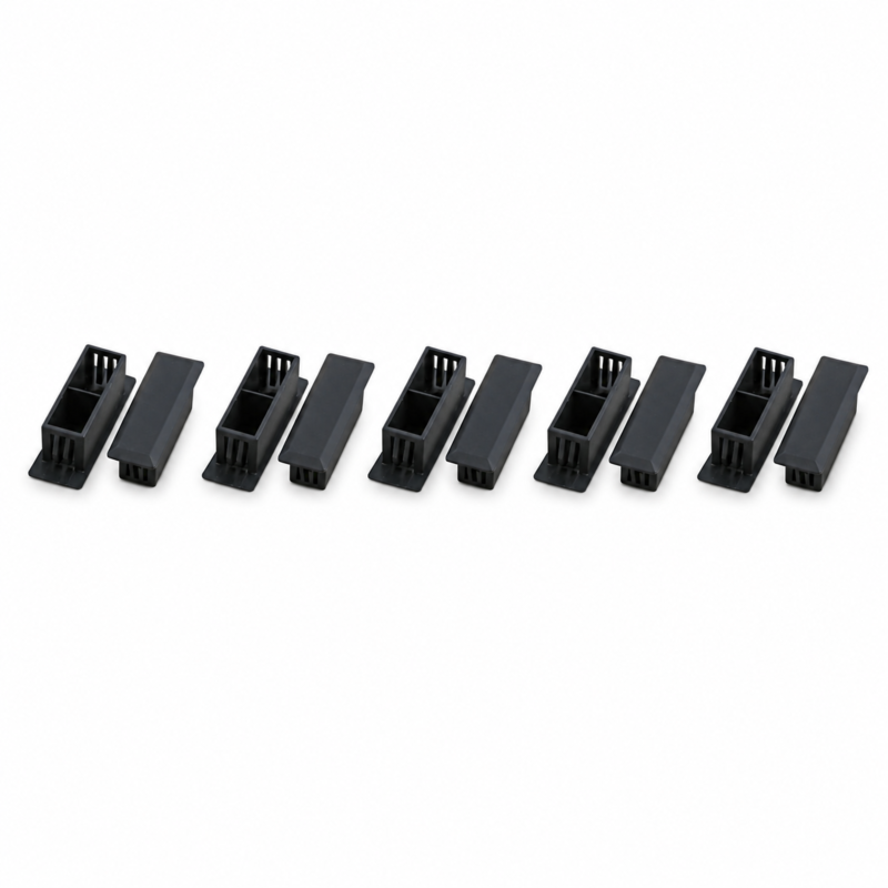 Peitekatto SC duplex- ja LC quad -patchpaneeliin - 10 kpl