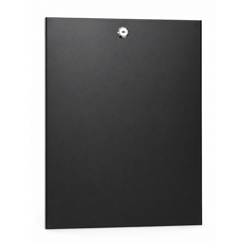 9U-sivupaneeli 10" palvelinkaapeille - 450 mm syvä, lukolla