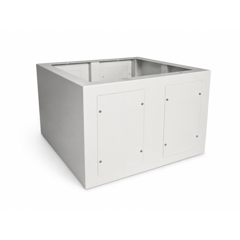 Sokkel 19 tuuman ulkoisille palvelin kaapeille 600x600x400mm (LxPxK)