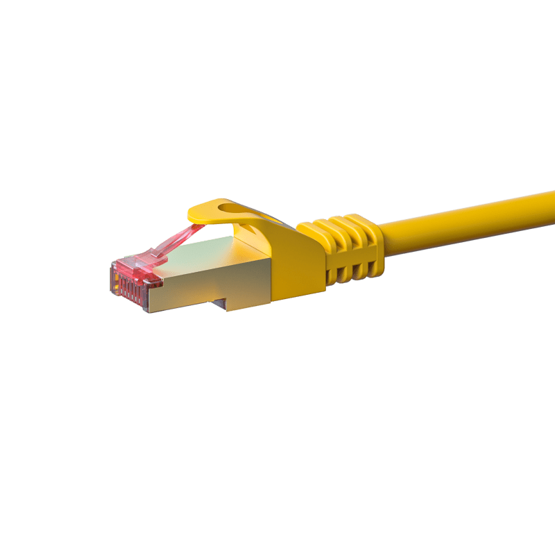 CAT6 S/FTP (PIMF) patch-kaapeli 2m keltainen
