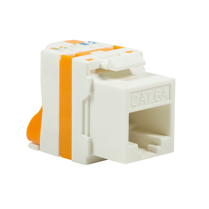 CAT6a UTP Keystone -liitin - työkaluton kierre