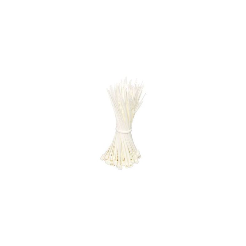 Nippusiteet 100mm luonnollinen - 100 kpl