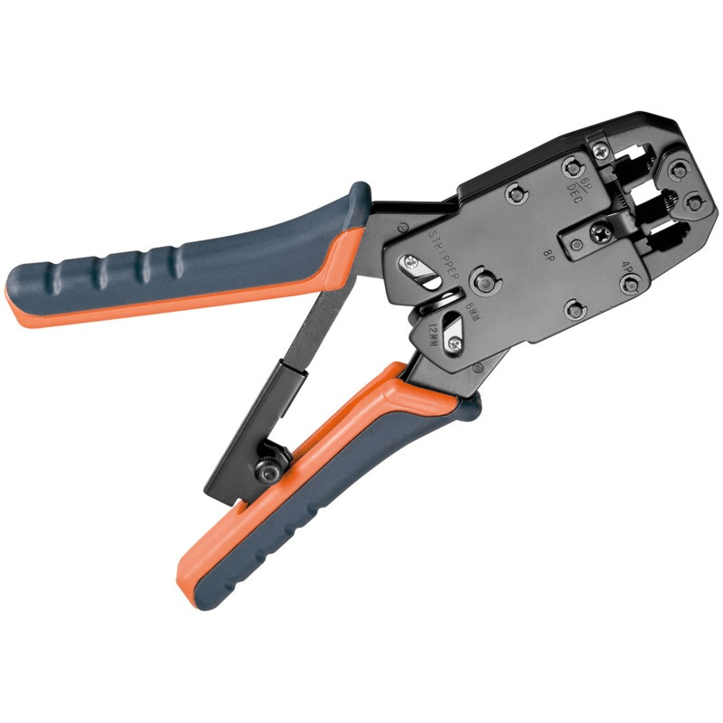Danicom Network RJ45 ja RJ11 ammattipuristustyökalu - metallia