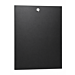 12U sivupaneeli 10" palvelinkaapeille - 450 mm syvä, lukolla