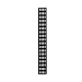 18U pystysuora kaapelihylly - 30 cm leveä