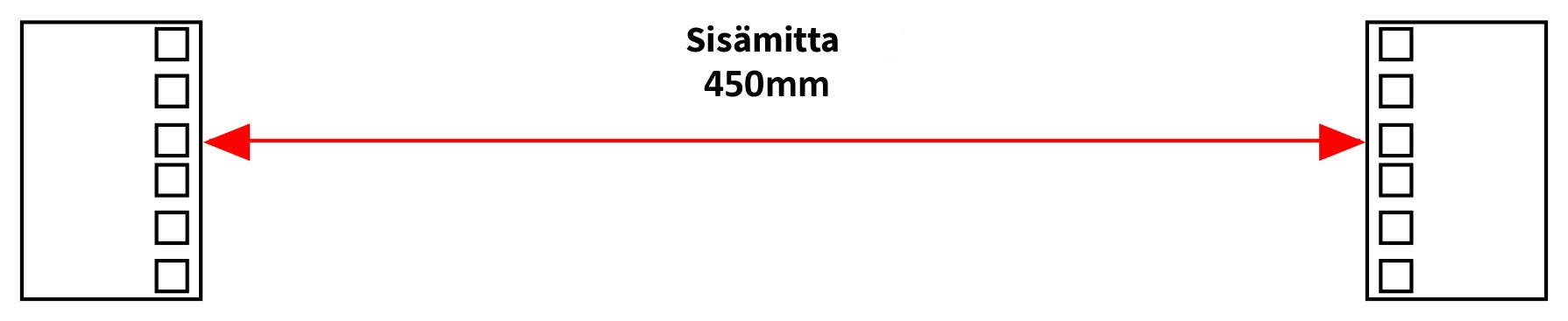 Palvelinkaapin aukko